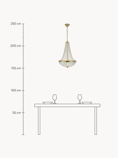 Chandelier Granso - Transparent