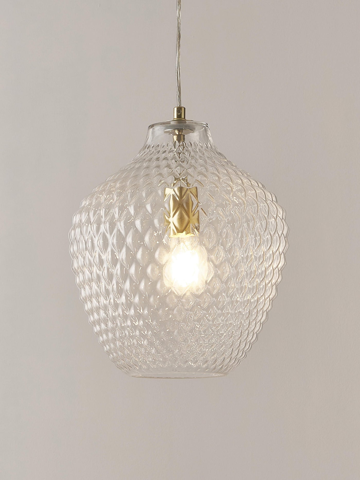 Small Glass Pendant Light Lee
