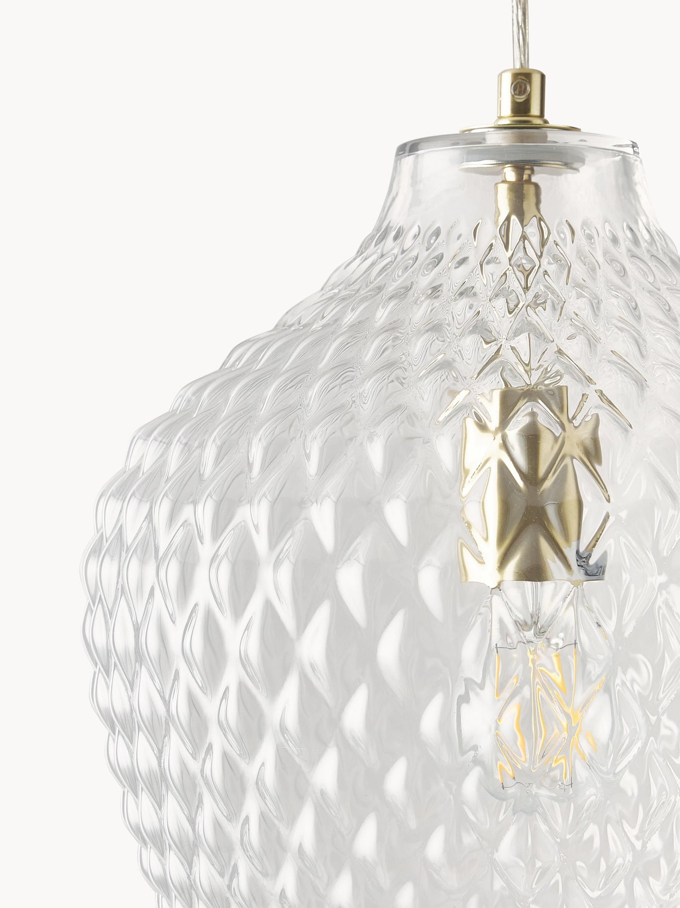 Small Glass Pendant Light Lee