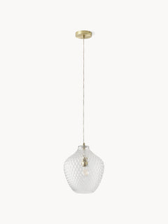 Small Glass Pendant Light Lee