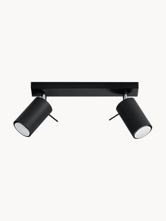 Ceiling Spotlight Etna - Black, W 30 cm