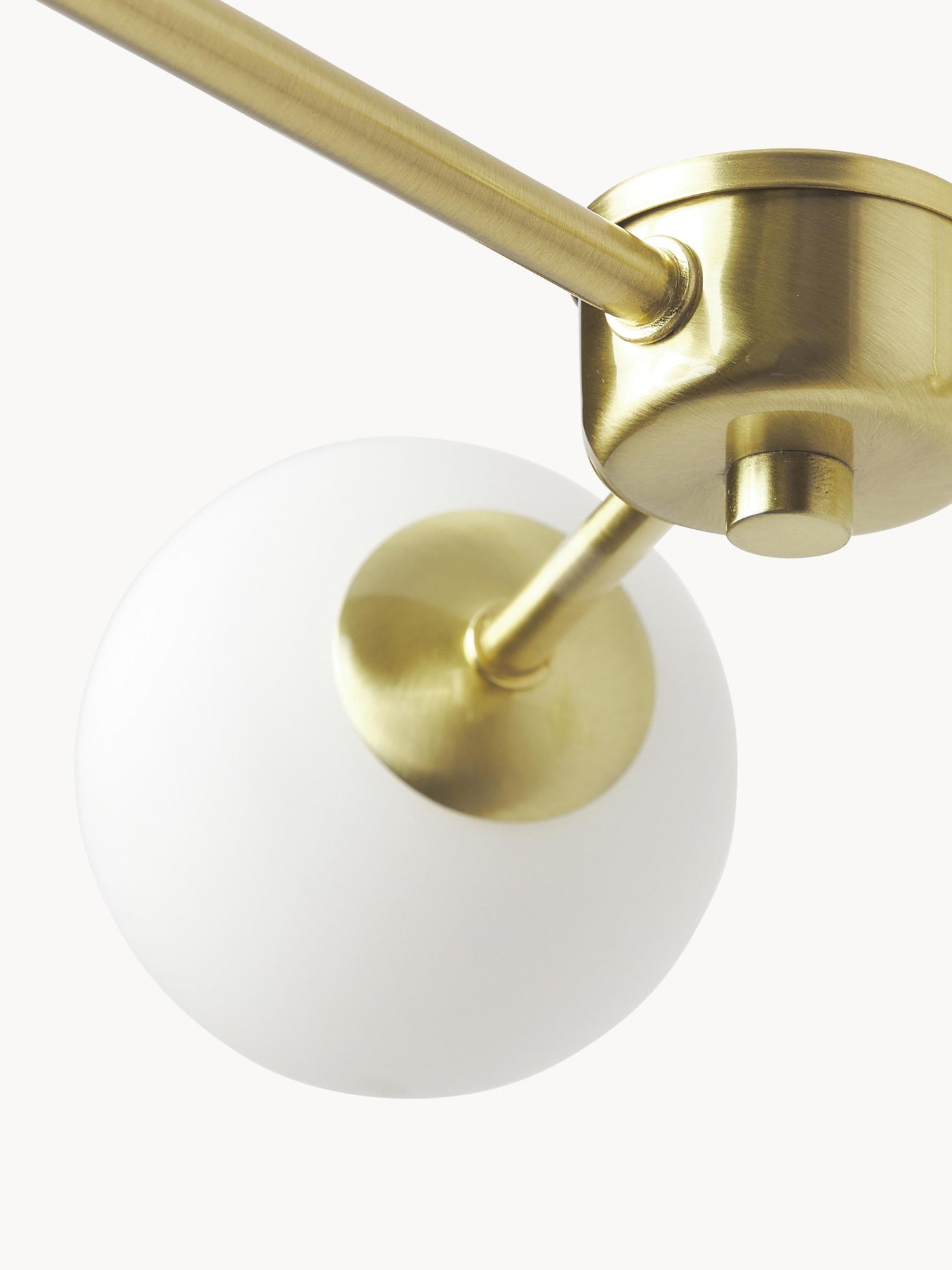 Large Opal Glass Pendant Light Aurelia