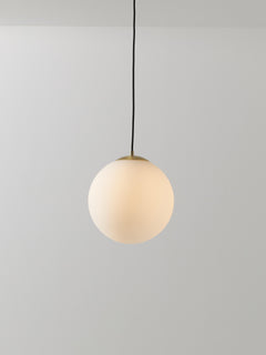 Opal Glass Ball Pendant Light Beth