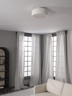 Metal Ceiling Lamp Ole - Matt White