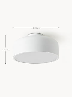 Metal Ceiling Lamp Ole - Matt White