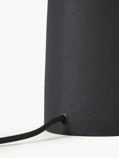 Large Table Lamp Kaya with Concrete Base - Cream White