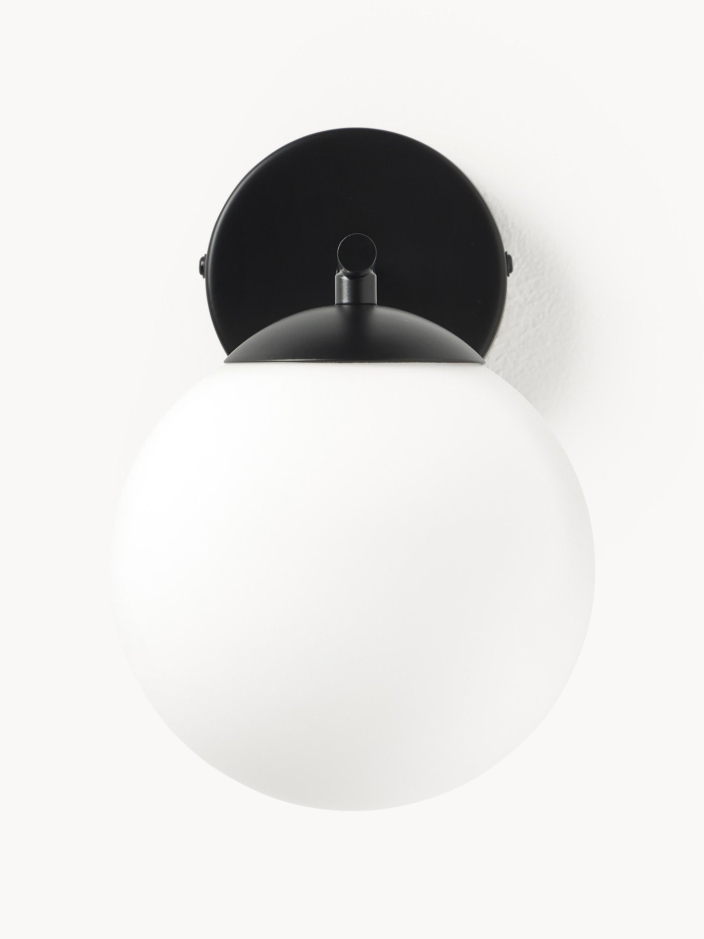 Opal Glass Wall Lamp Atlanta - White