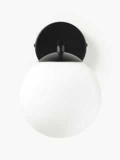 Opal Glass Wall Lamp Atlanta - White