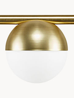 Large Opal Glass Pendant Light Contina