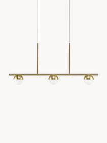 Large Opal Glass Pendant Light Contina