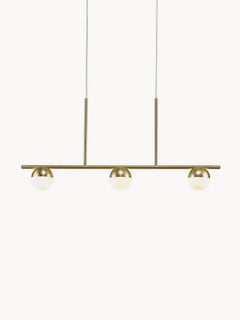 Large Opal Glass Pendant Light Contina