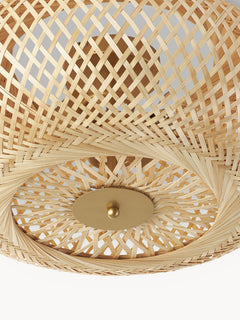 Bamboo Design Ceiling Lamp Evelyn, Untreated