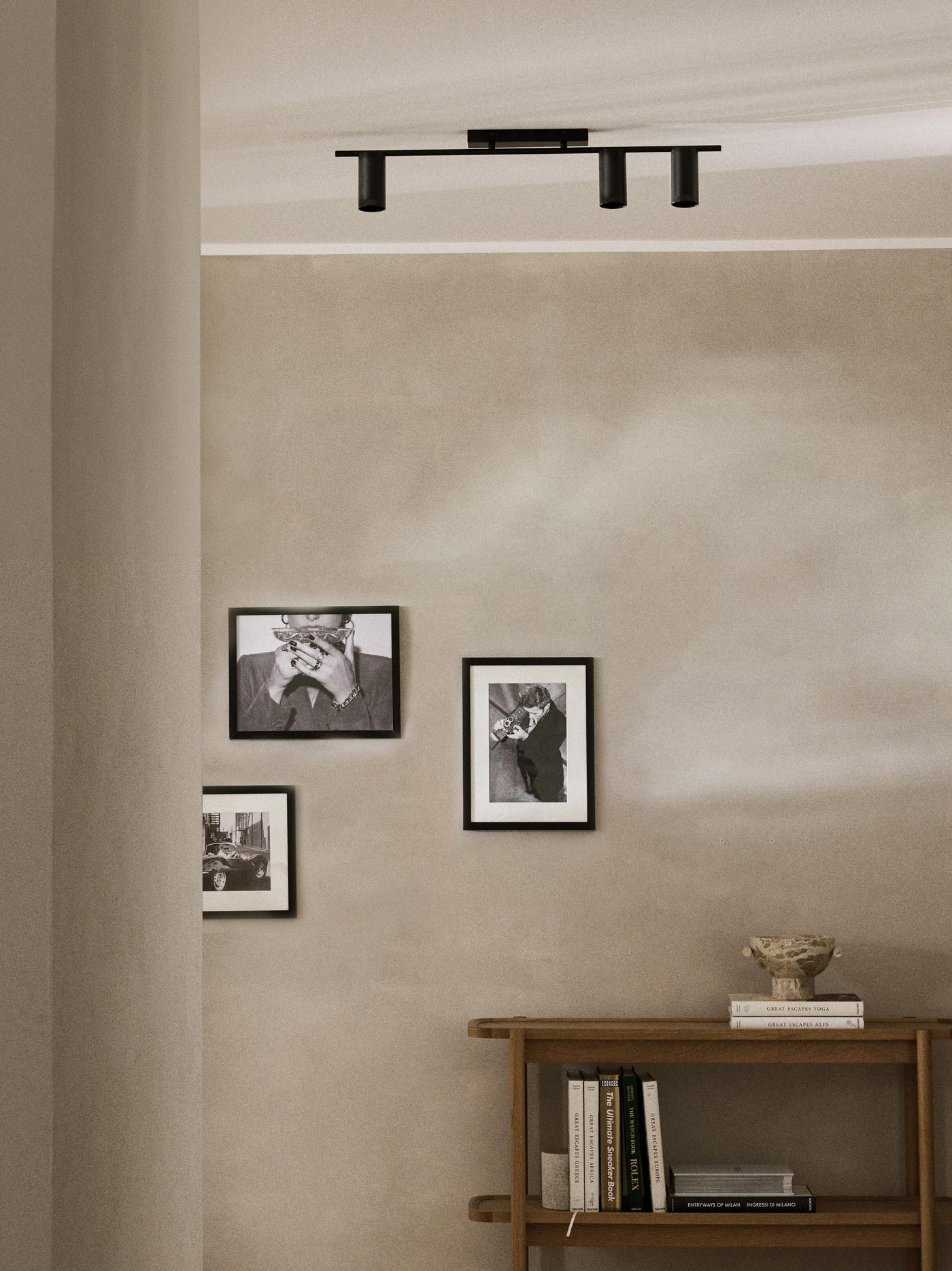 Large Ceiling Spotlight Cassandra - Black