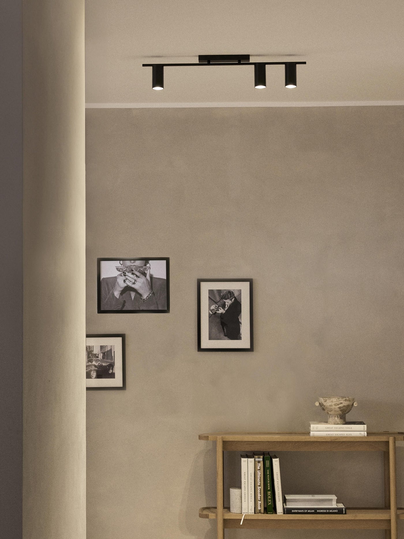 Large Ceiling Spotlight Cassandra - Black