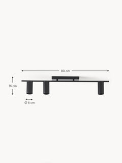 Large Ceiling Spotlight Cassandra - Black