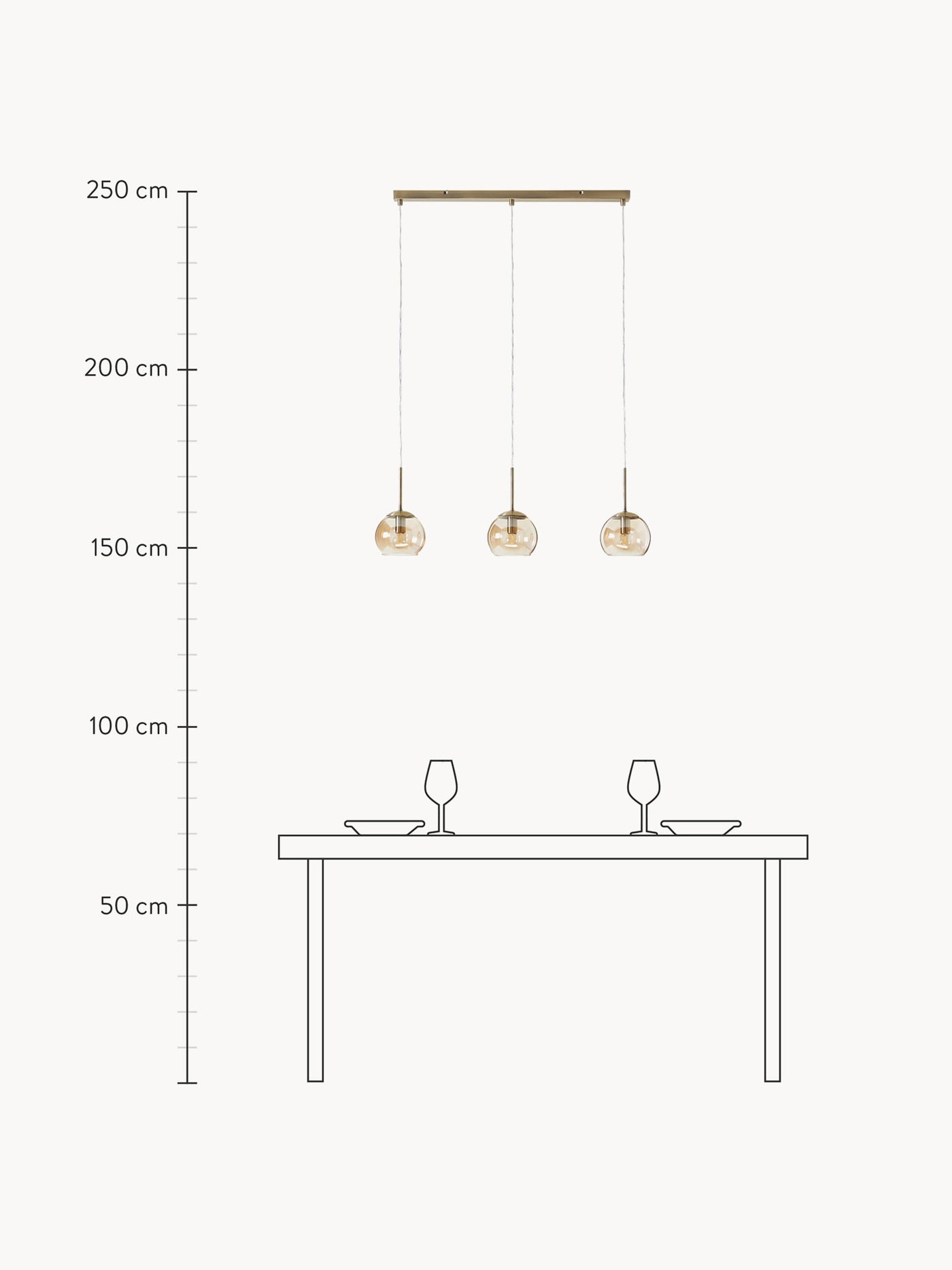 Large Pendant Light Hamilton