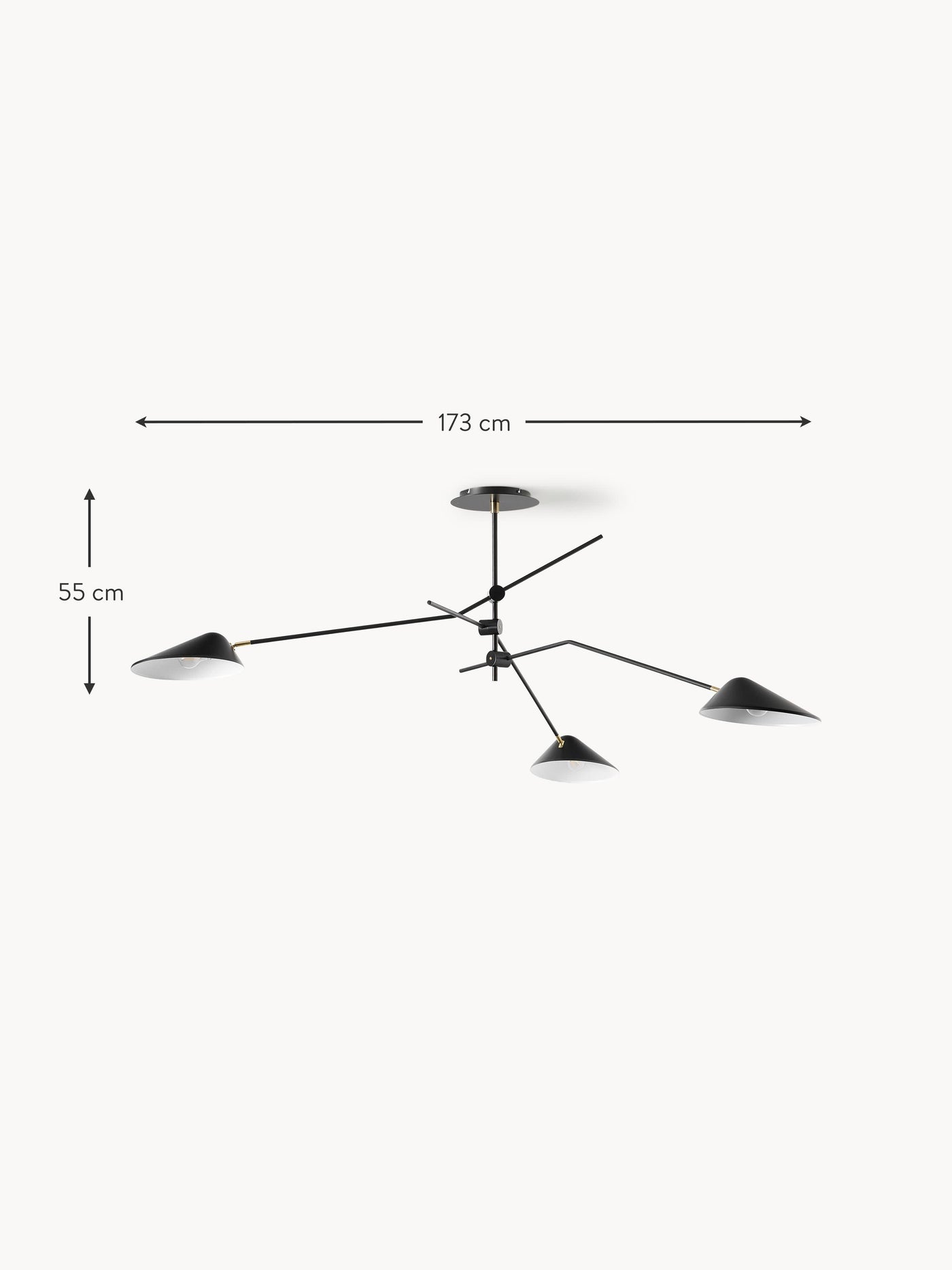 Large Ceiling Lamp Neron - Matt White