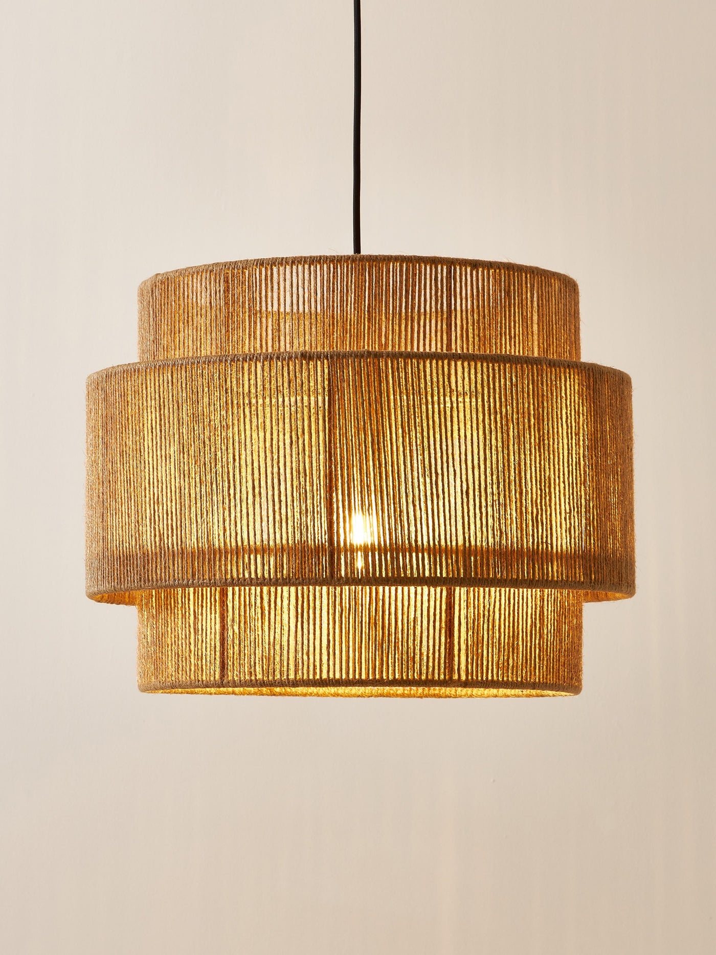 Jute Pendant Light Cecillia