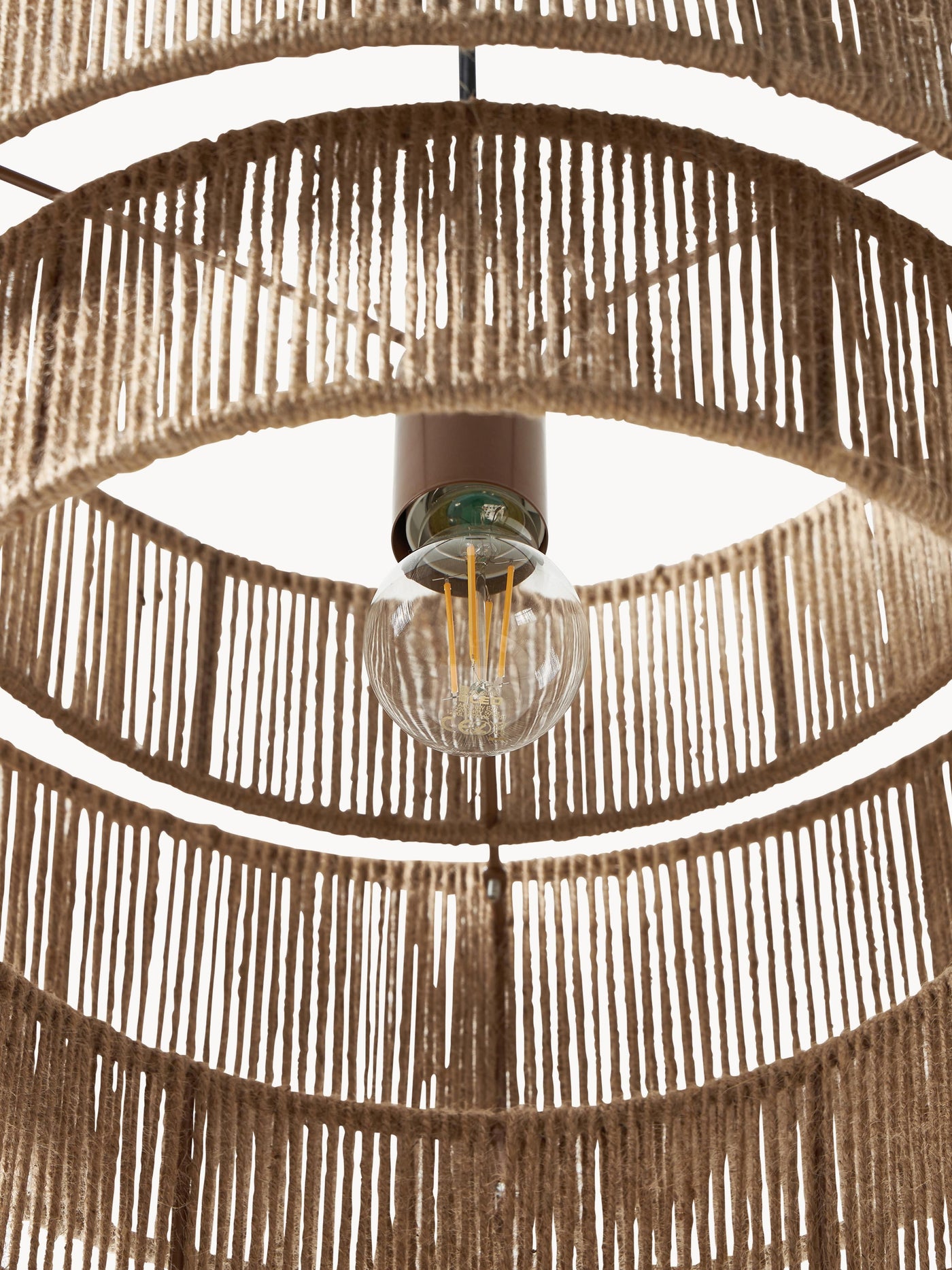 Jute Pendant Light Cecillia