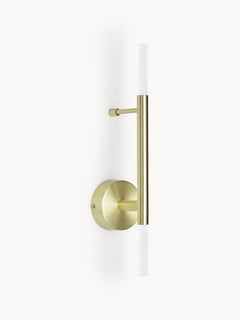 Large LED Wall Lamp Gratia - Matt Gold Coloured