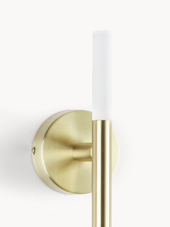 Large LED Wall Lamp Gratia - Matt Gold Coloured