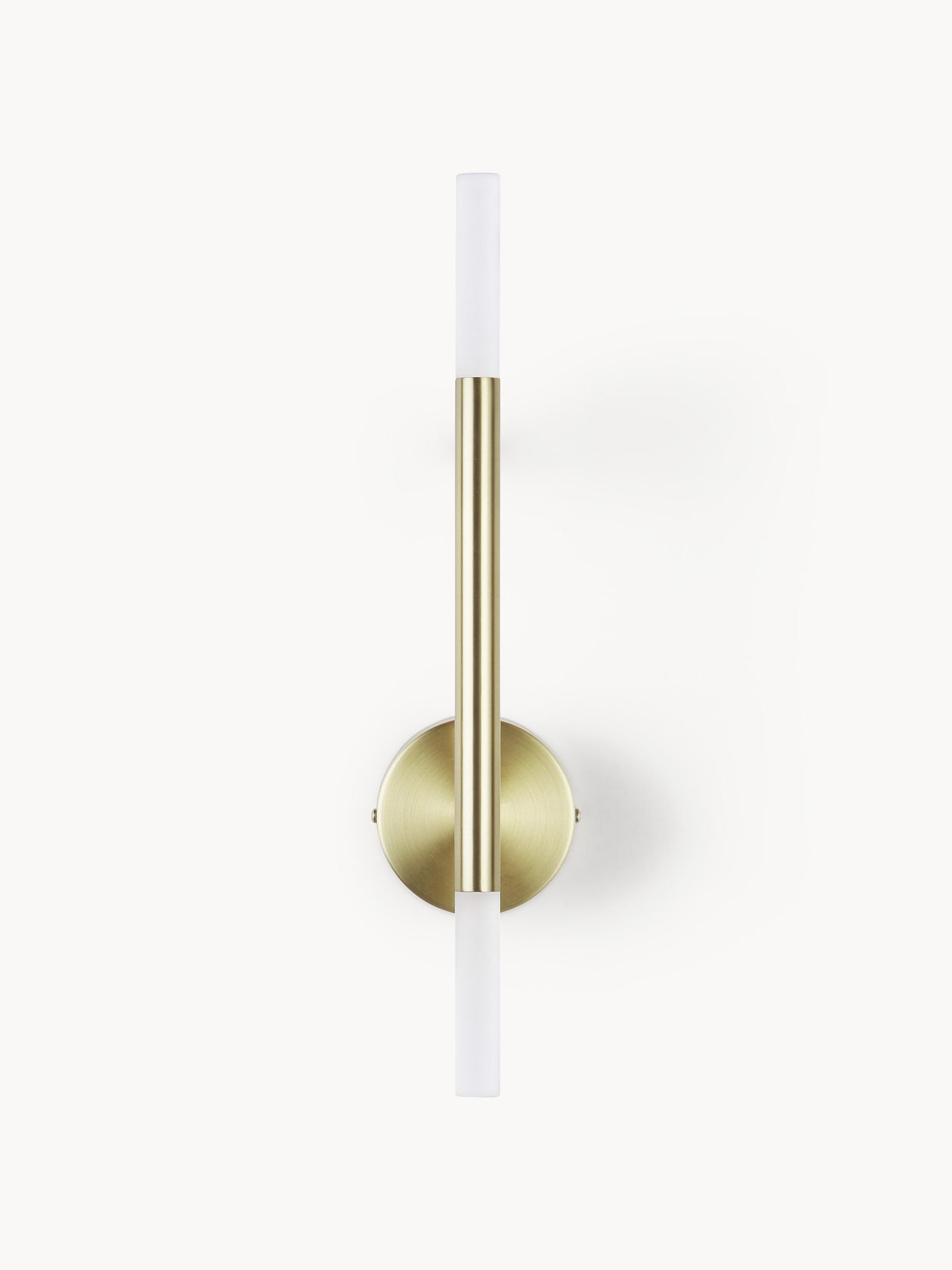 Large LED Wall Lamp Gratia - Matt Gold Coloured