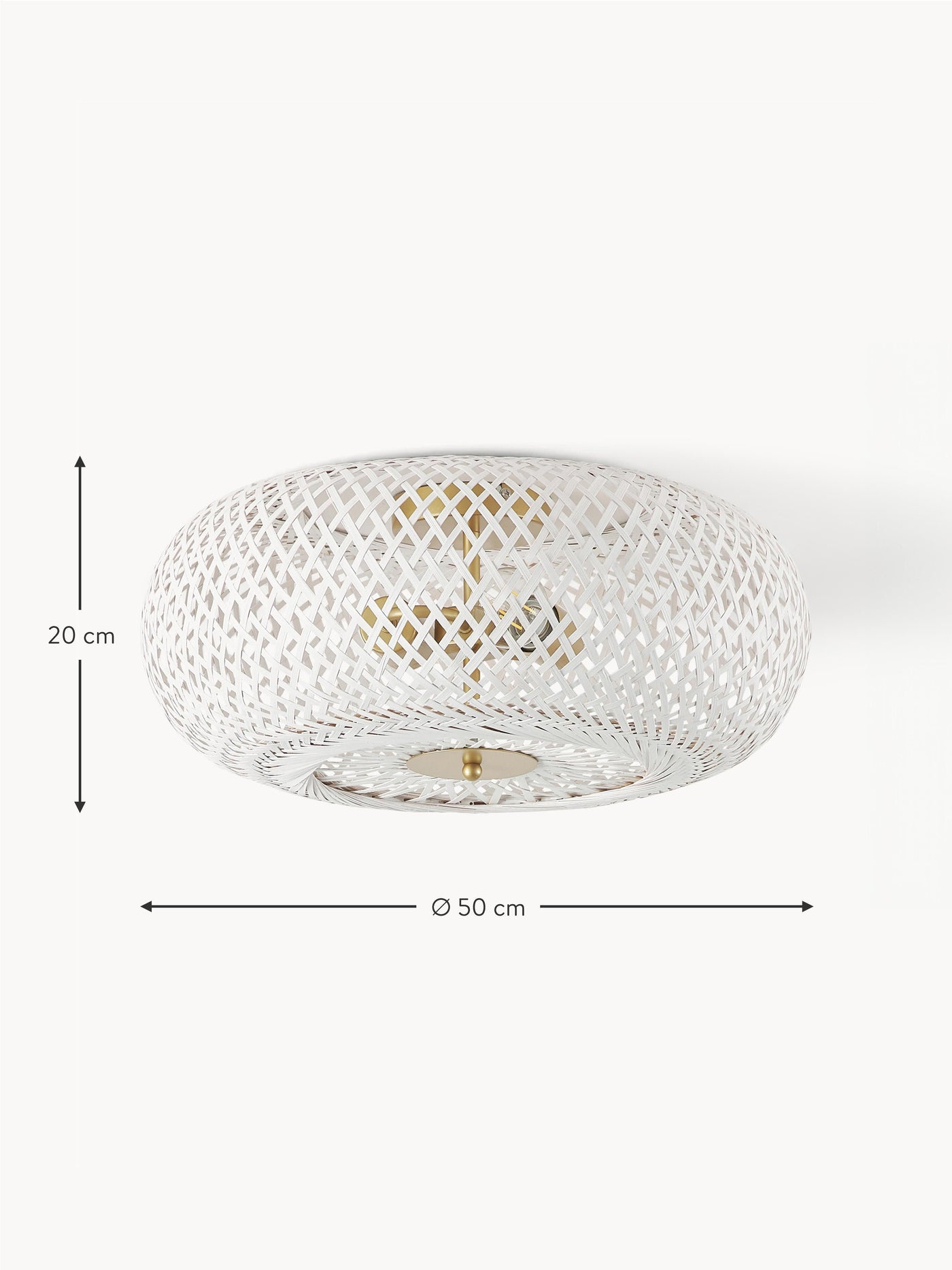 Bamboo Design Ceiling Lamp Evelyn