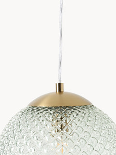 Small Glass Pendant Light Lorna