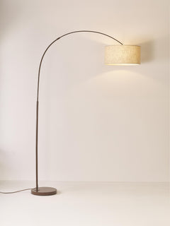 Large Arc Lamp Niels - Light Beige