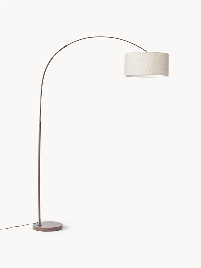 Large Arc Lamp Niels - Light Beige