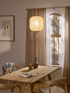 Rice Paper Design Pendant Light Misaki - White, Ø 35 cm