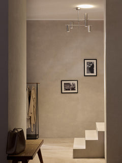 Ceiling Lamp Cassandra - Silver Coloured, Brushed