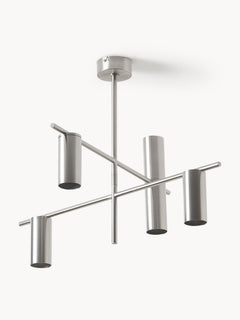 Ceiling Lamp Cassandra - Silver Coloured, Brushed