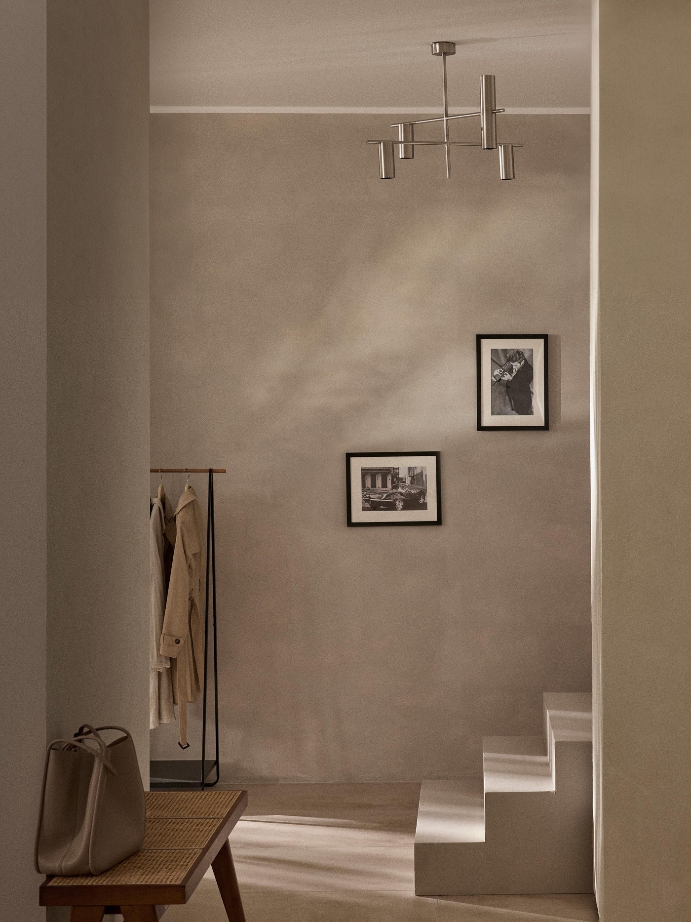 Ceiling Lamp Cassandra - Silver Coloured, Brushed