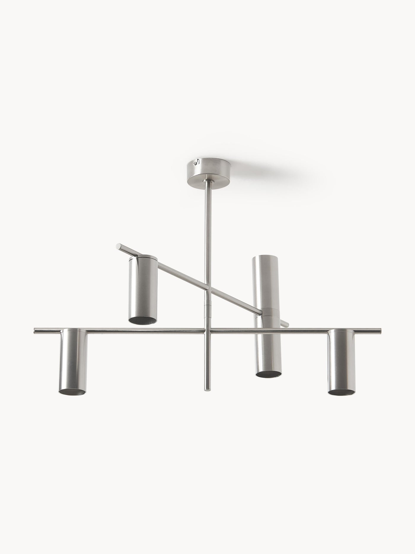 Ceiling Lamp Cassandra - Silver Coloured, Brushed