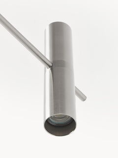 Ceiling Lamp Cassandra - Silver Coloured, Brushed