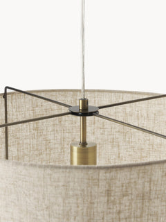 Linen Pendant Light Clouds