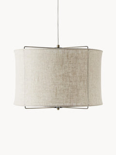Linen Pendant Light Clouds