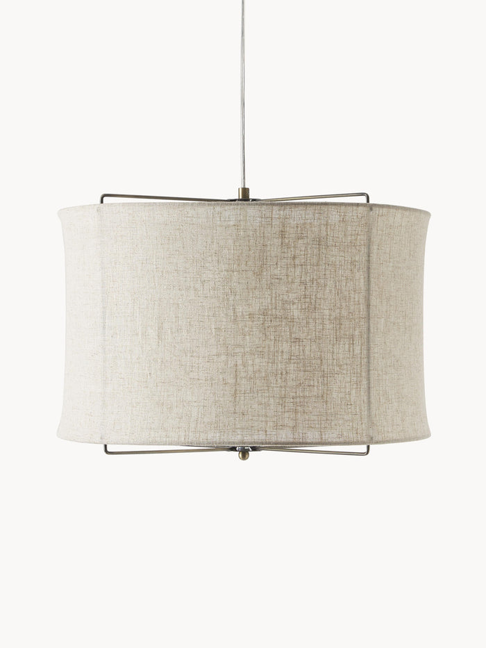 Linen Pendant Light Clouds