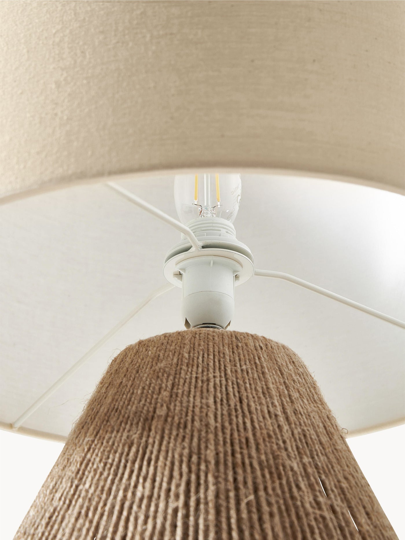 Jute Table Lamp Cecillia