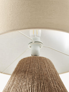 Jute Table Lamp Cecillia