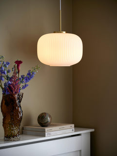Opal Glass Pendant Light Milford