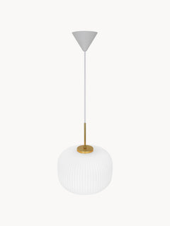 Opal Glass Pendant Light Milford