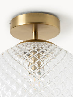 Small Glass Ceiling Lamp Lorna - Transparent