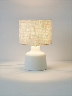 Handmade Table Lamp Ike with Concrete Base