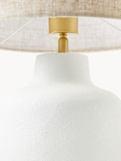 Handmade Table Lamp Ike with Concrete Base