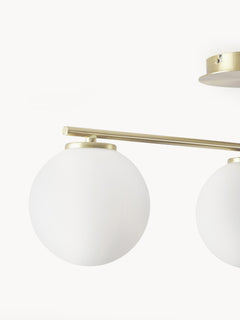 Opal Glass Ceiling Lamp Atlanta - White, Ø 15 cm (2)