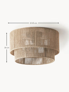 Jute Ceiling Lamp Cecillia