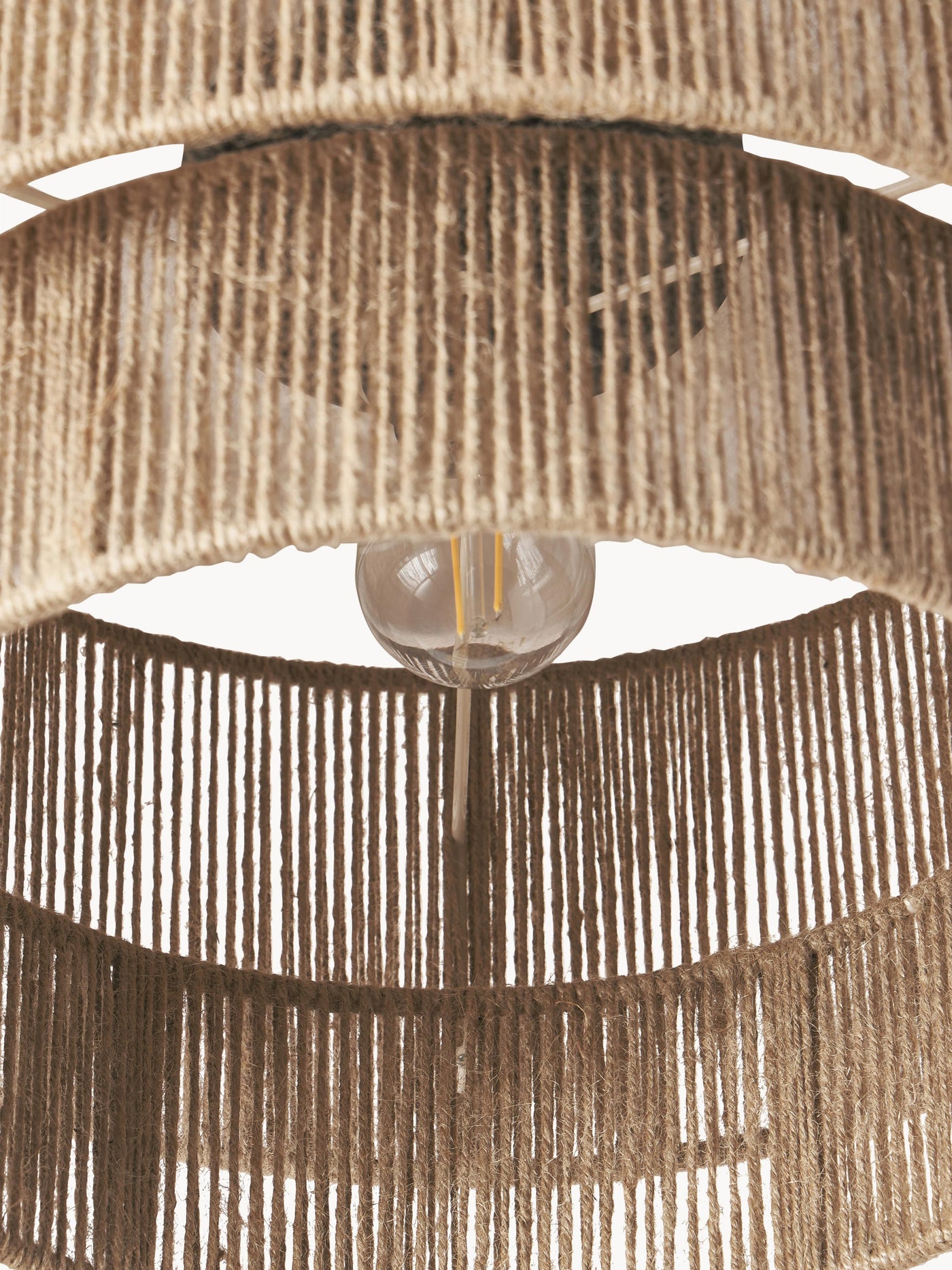 Jute Ceiling Lamp Cecillia