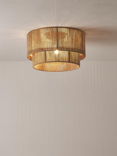 Jute Ceiling Lamp Cecillia
